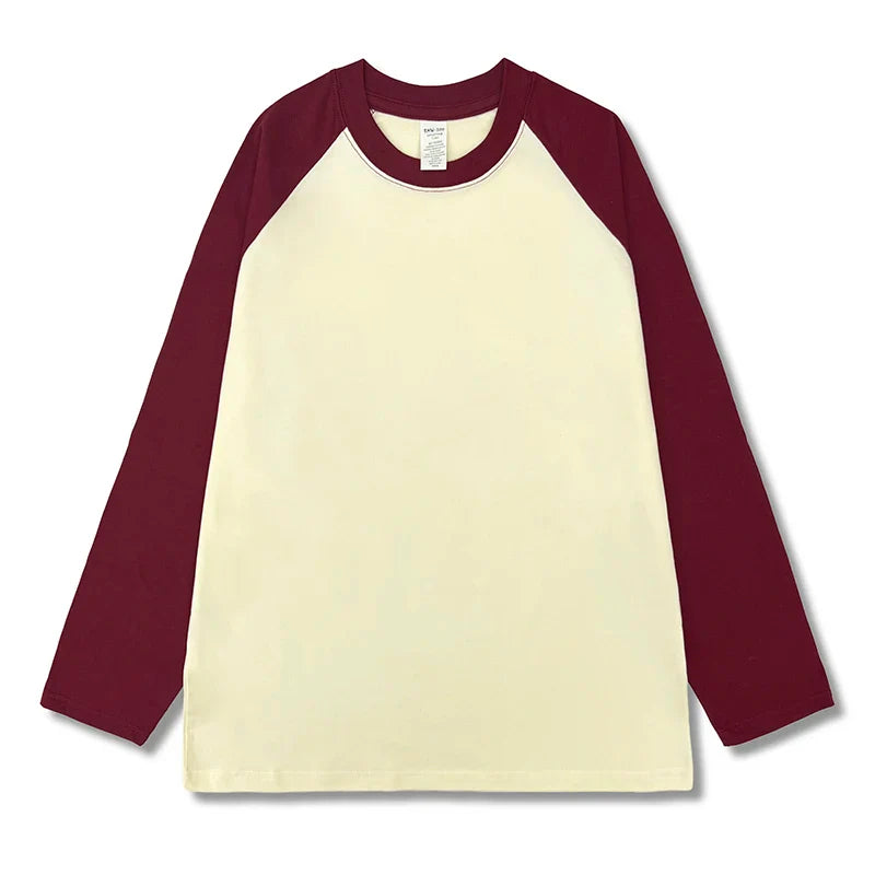 Stijlvolle O-hals Loose Fit Top